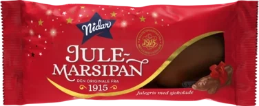 Nidar Julemarsipan Liten Julegris m/Sjokolade