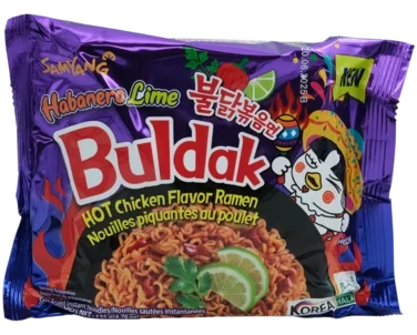 Nudler Buldak Hot Chicken Habanero Lime 5x140g Samyang