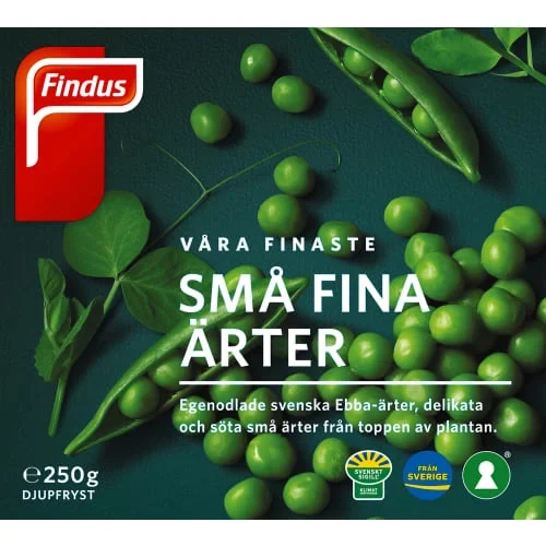 Små Fina Ärter Frysta