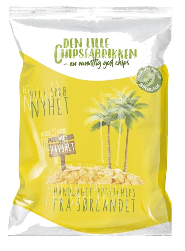 Chipsfabrikken Original Havsalt 150g