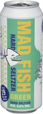 Mad Fish Hard Seltzer Green 0,5l boks