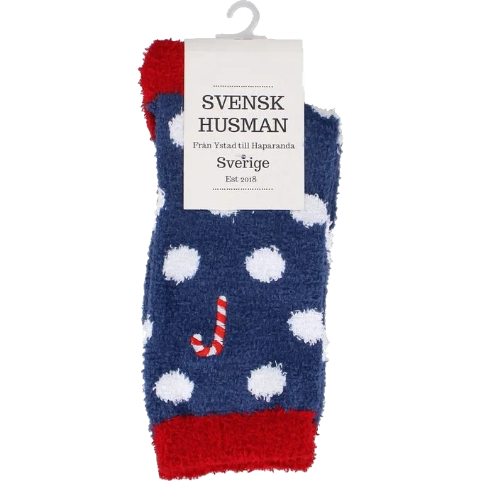 Strumpor Polkagris Stl. 41-46