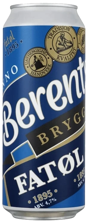 Fatøl 1895 0,5l boks Berentsens