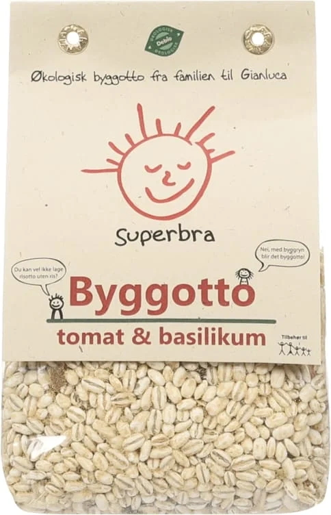 Byggotto M/tomat Økologisk 250g Superbra
