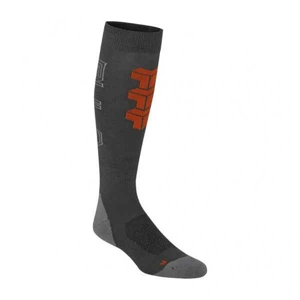 Geo Ski Socks Wool Mix - Grey
