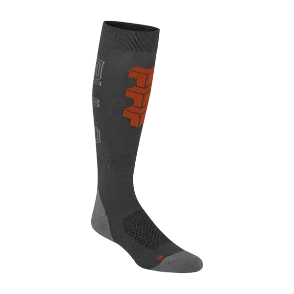 Geo Ski Socks Wool Mix - Grey
