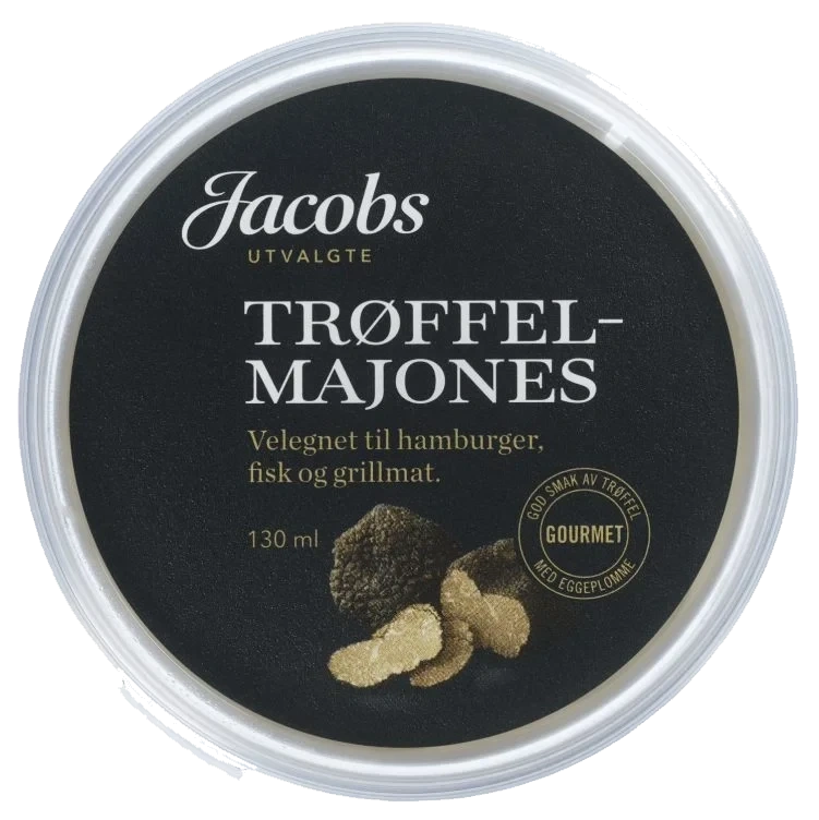 Trøffelmajones 130ml Jacobs Utvalgte