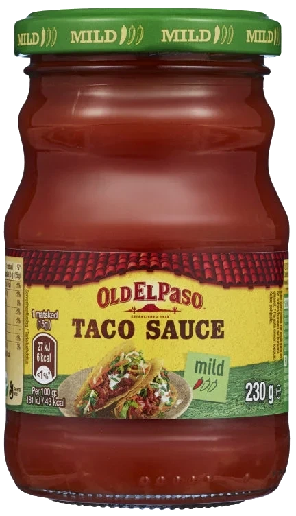 Tacosaus Mild 230g Old El Paso