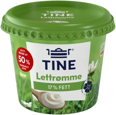 Lettrømme 17% 300g Tine