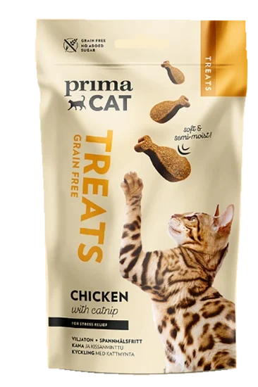 PC Treats Chicken With Catnip 50g