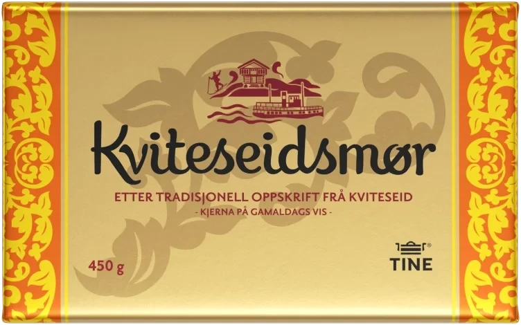 Kviteseidsmør 450g Tine
