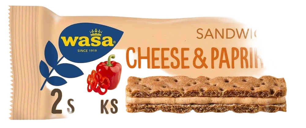Wasa Sandwich Cheese&Paprika 37g