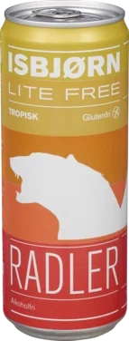 Mack Isbjørn Lite Free Radler Tropisk 0,33l boks