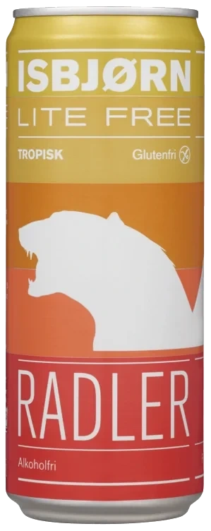 Mack Isbjørn Lite Free Radler Tropisk 0,33l boks