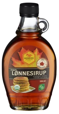 Lønnesirup Mørk 236 ml Hc