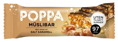 Poppa Muslibar Salt Karamell 25g