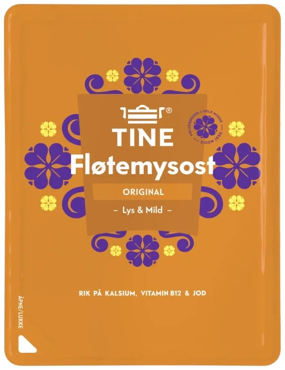 Fløtemysost Skiver 130gr Tine