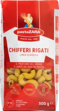 Chifferi Rigati "store Makaroni" 500g Pasta Zara