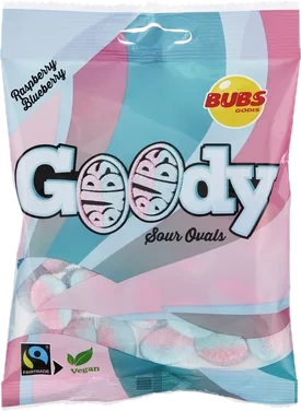 Bubs Goody Raspberry/blueberry 90g