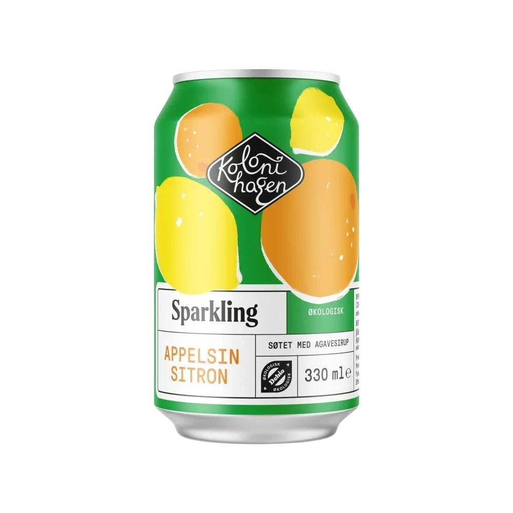 Sparkling appelsin &amp; sitron