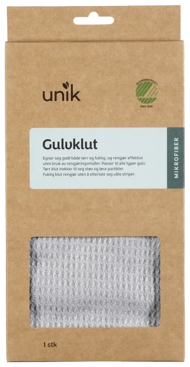 Gulvklut Mikrofiber 50x40cm 1stk Unik