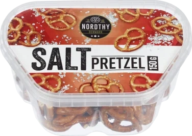 Salt Pretzels Bøtte 150g
