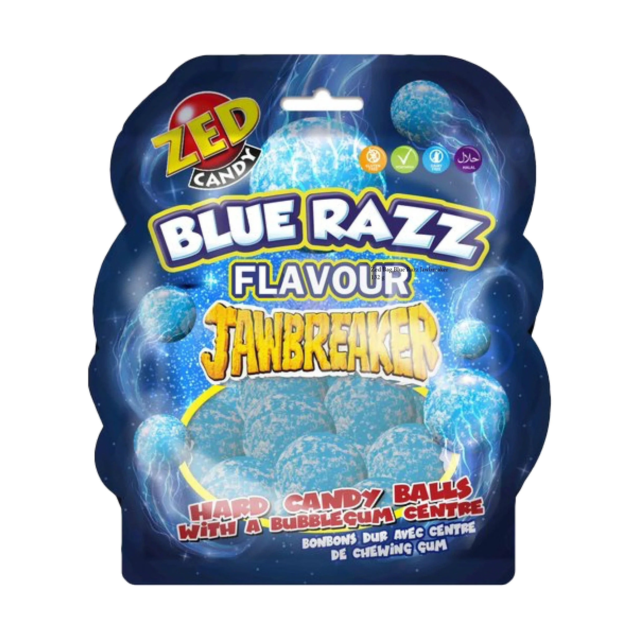 Zed Candy Blue Razz Jawbreaker 132 g