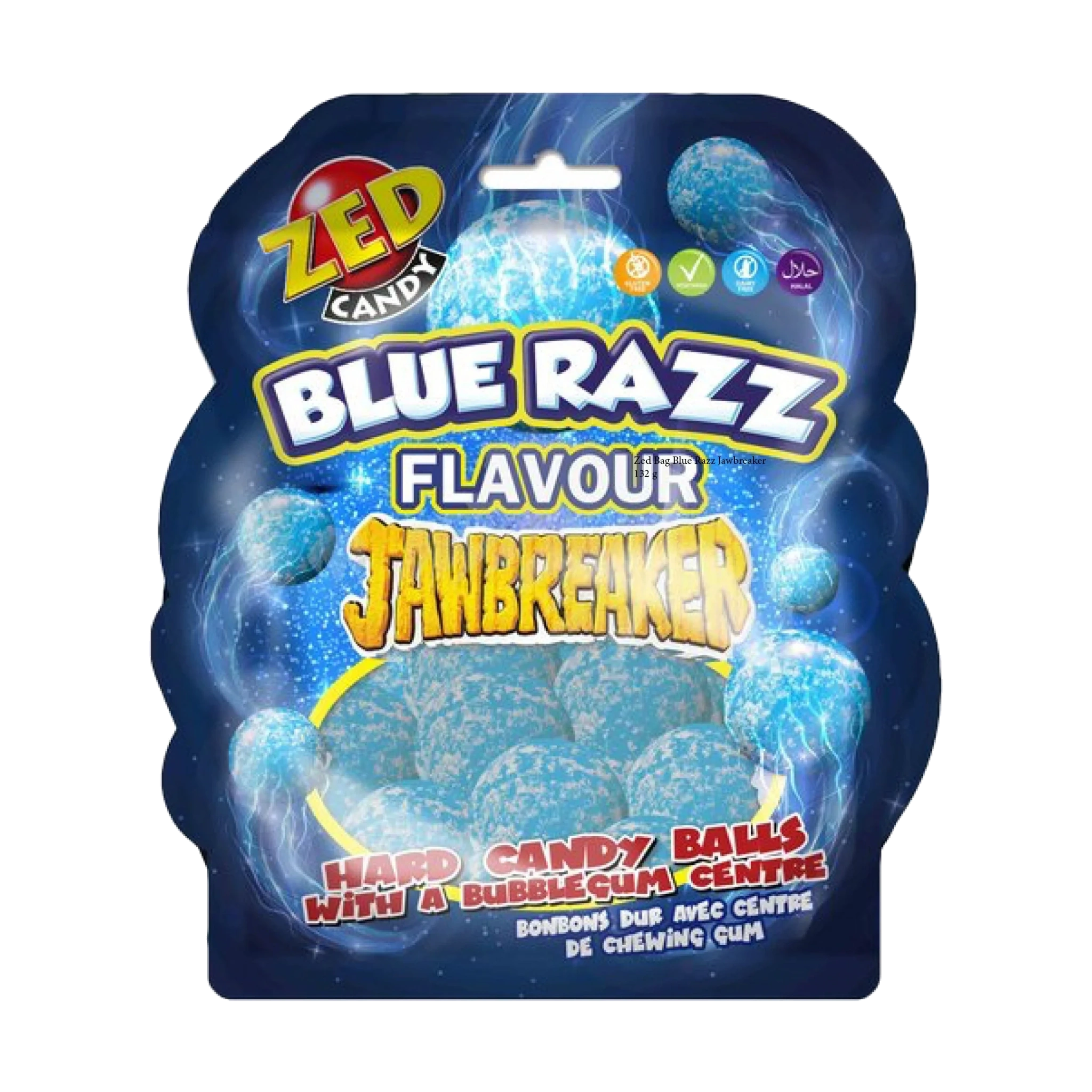 Zed Candy Blue Razz Jawbreaker 132 g