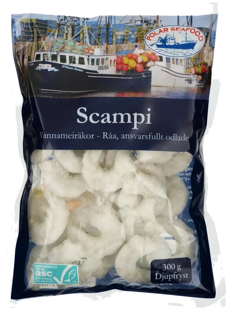 Scampi Rå ASC Fryst