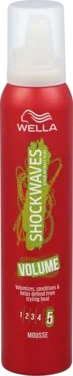 Wella Shockwaves Volume Mousse 200ml