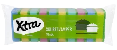Skuresvamp 10stk Xtra