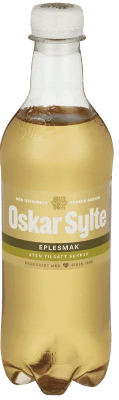 Eplebrus U/Sukker 0,5L fl Oskar Sylte
