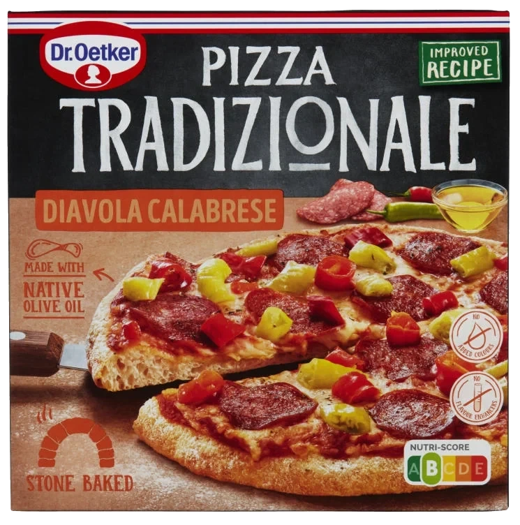 Tradizionale Pizza Diavola Calabrese 360g Dr. Oetker