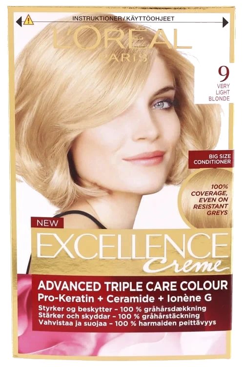Excellence 9 Meget Lysblond