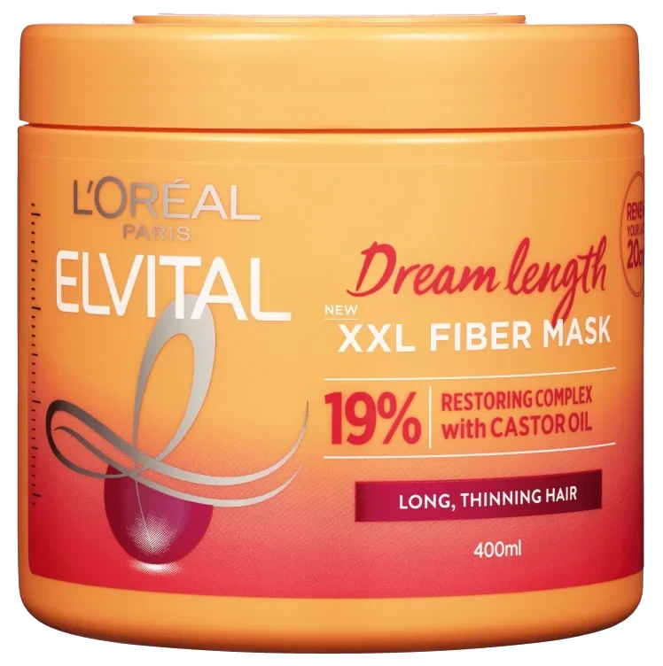 Elvital Fiber Mask Dream Length 400ml Loreal