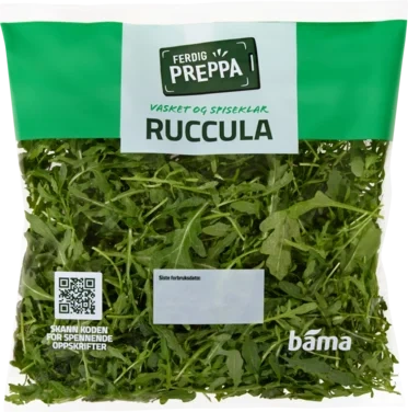 Ruccula Vasket 65g Ferdig Preppa