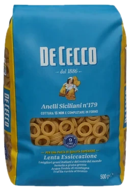 Anelli Siciliani Pastaringer 500g De Cecco