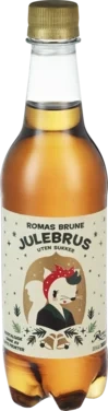 Roma Julebrus Brun uten Sukker 0,5l