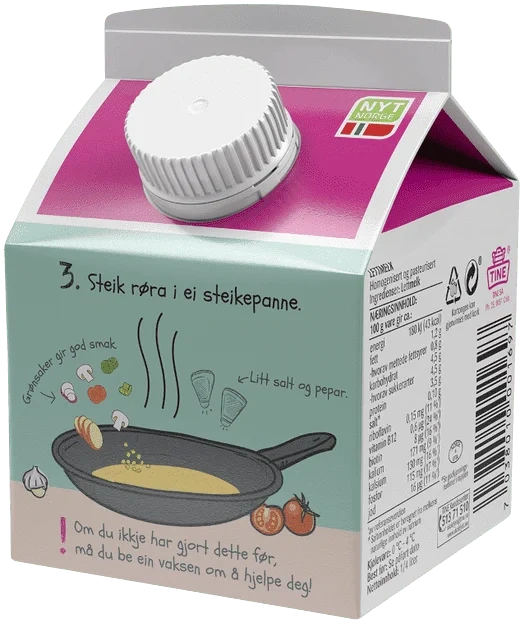 Tinemelk Lett 1.0% 1/4l Tine