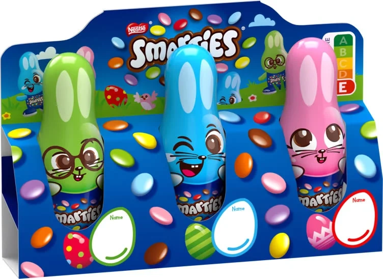 Smarties Mini Bunny 3pk 56g