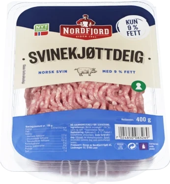 Svinekjøttdeig 9% 400g