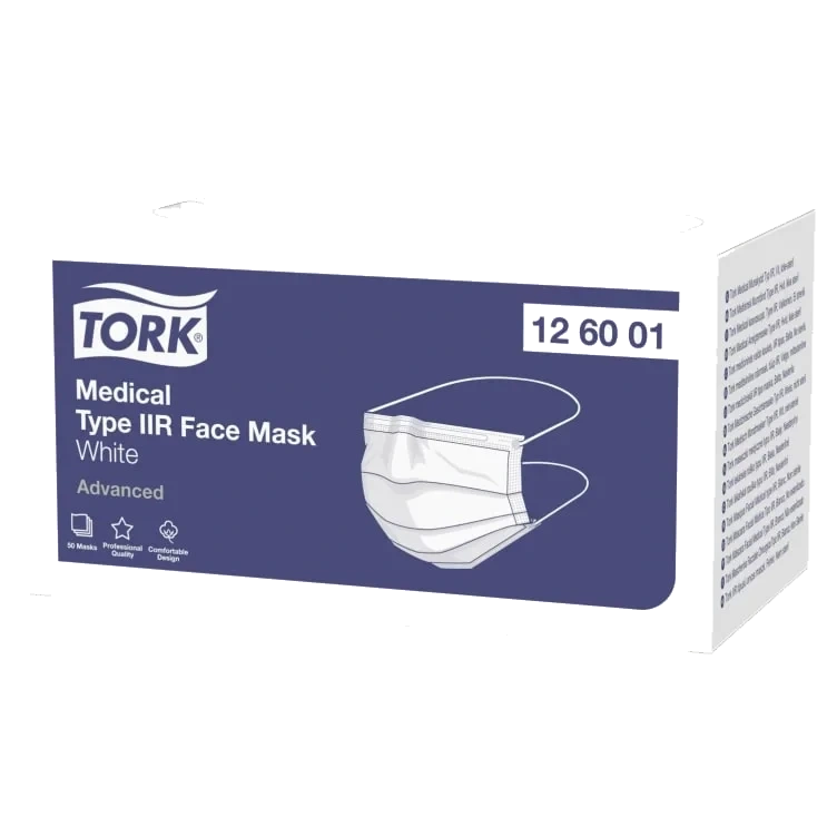 Munnbind Type Iir Medisinsk 50stk Tork