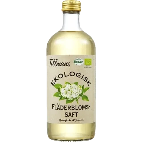 Fläderblom Ekologisk Saft Glas