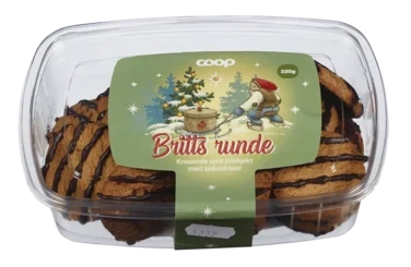 Coop Britts Runde med Sjokolade 220g