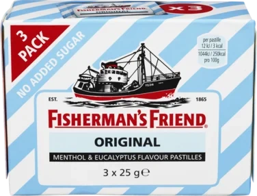 Fisherman's Friend Original Blue 3-pk