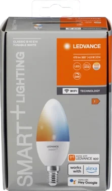 Smart+ Led Lyspære Wifi Clb Tw 40w E14