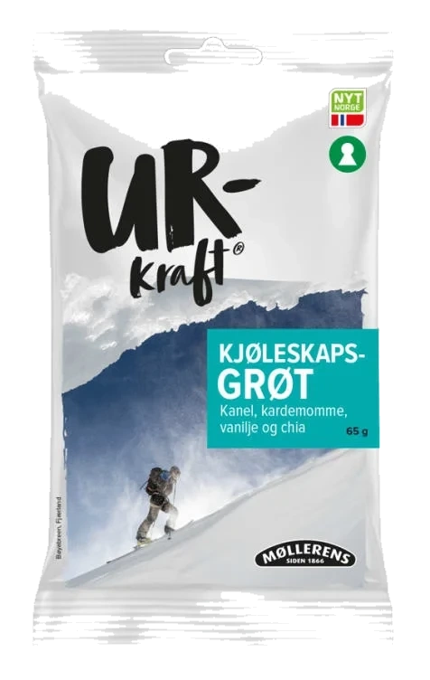 Kjøleskapsgrøt m/Chia 65g Urkraft