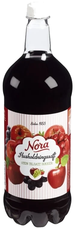 Husholdn.Saft U/Sukker 1,4L Nora