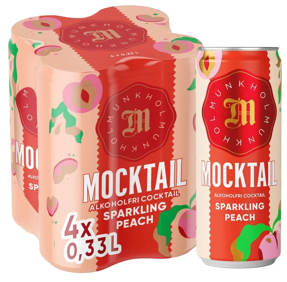 Mocktail Sparkling peach