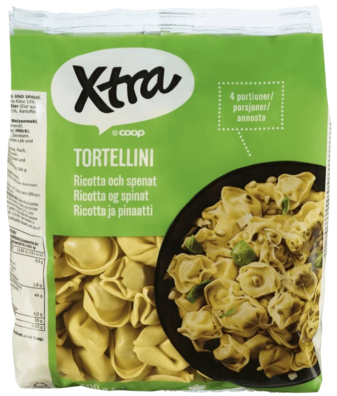 X-tra Tortellini Ricotta & Spinach